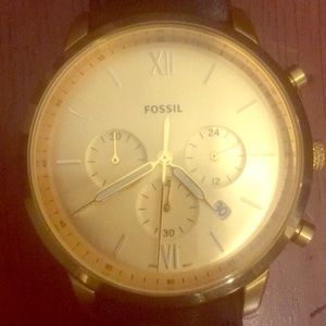 A three month old fossil watch